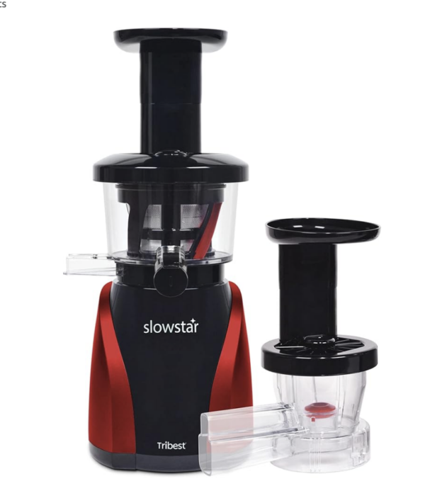 Slowstar Red Vertical Masticating Juicer